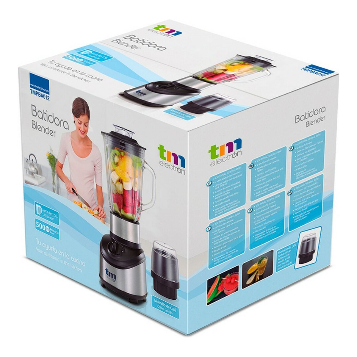 Koppmikser TM Electron 500 W 1,5 L